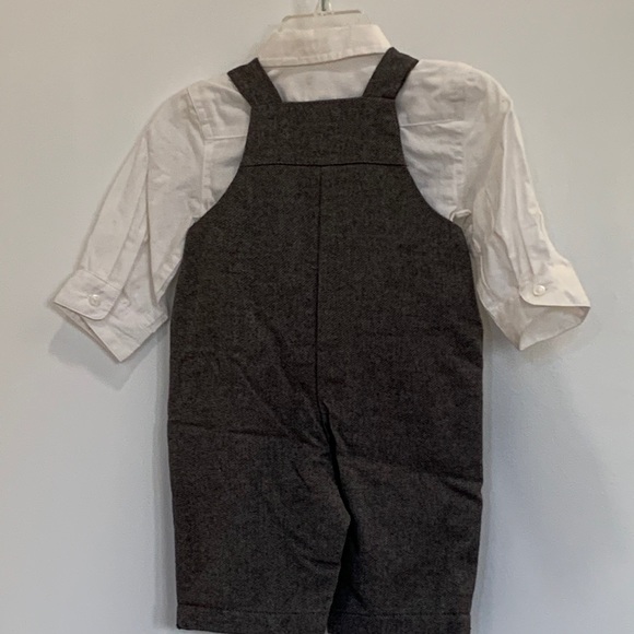 Threads (PB) 3-6 months overalls with white top - Picture 4 of 4